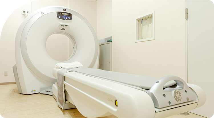CT・尿成分分析装置など先進設備を導入